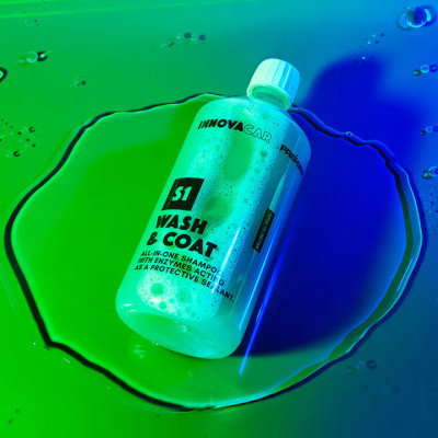 S1 WASH&COAT  Sampon auto cu protectie nano-ceramica INNOVACAR 1000 ml