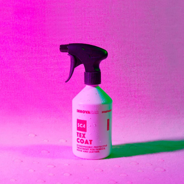 SC4 TEX COAT Solutie protectie impermeabilizare tesaturi si piele INNOVACAR 500 ml
