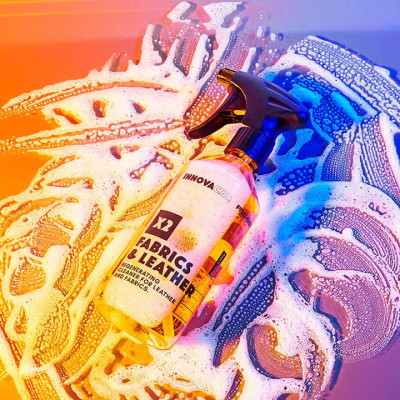 X2 FABRICS&LEATHERS Solutie curatare multifunctionala tesaturi & piele INNOVACAR 500 ml