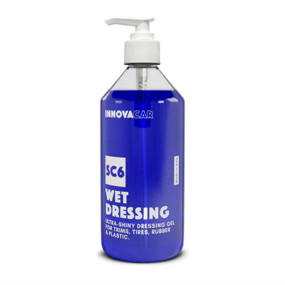 SC6 TIRE DRESSING Solutie cauciucuri umede INNOVACAR 500 ml