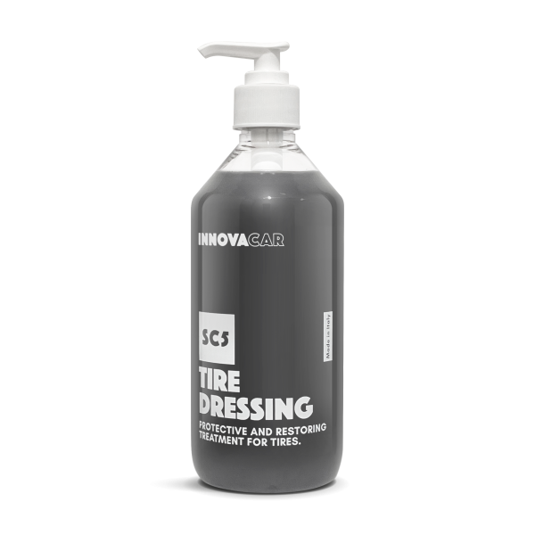 SC5 TIRE DRESSING Solutie cauciucuri uscate INNOVACAR 500 ml
