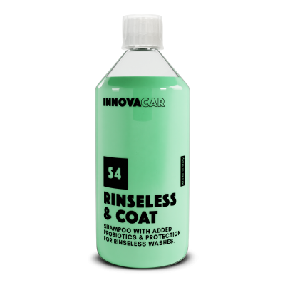 S4 RINSELESS&COAT Solutie spalare fara clatire, cu protectie ceramica INNOVACAR 1000 ml