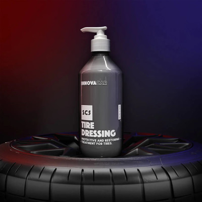 SC5 TIRE DRESSING Solutie cauciucuri uscate INNOVACAR 500 ml