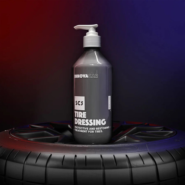 SC5 TIRE DRESSING Solutie cauciucuri uscate INNOVACAR 500 ml