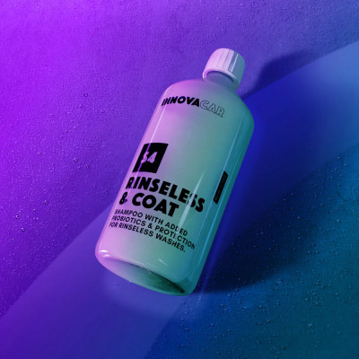 S4 RINSELESS&COAT Solutie spalare fara clatire, cu protectie ceramica INNOVACAR 1000 ml