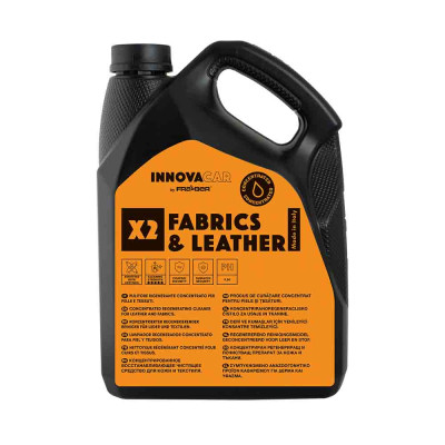 X2 FABRICS&LEATHERS CONCENTRAT Solutie curatare multifunctionala tesaturi & piele INNOVACAR 4.54 lt