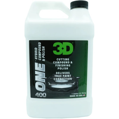 3D ONE HYBRID - Pasta polish one step 3,78 lt