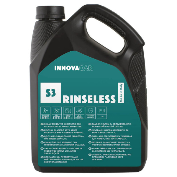 S3 RINSELESS Solutie spalare fara clatire INNOVACAR 4.54 lt