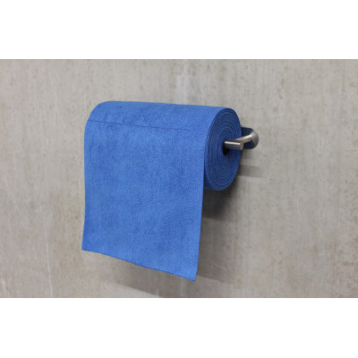 Rola 75 lavete microfibra ALBASTRU 30x30 cm