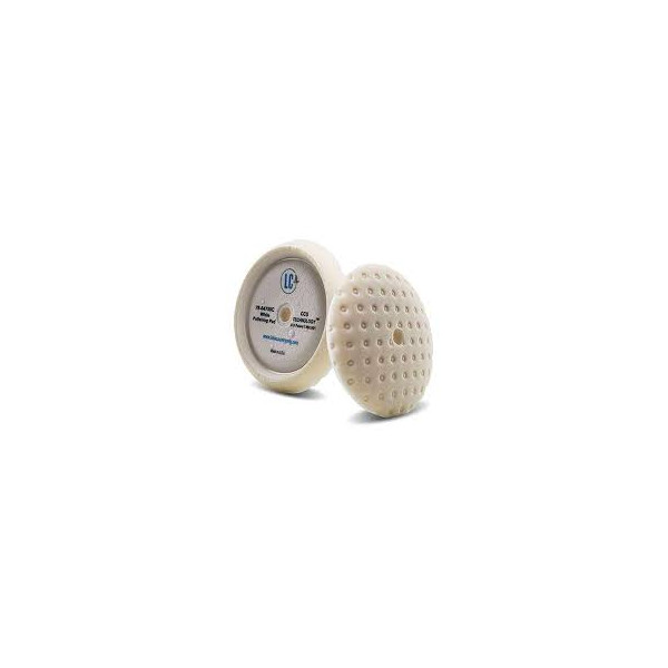 Lake Country CURVED EDGE CCS Soft white Foam Polishing Pad, 140mm/5.5
